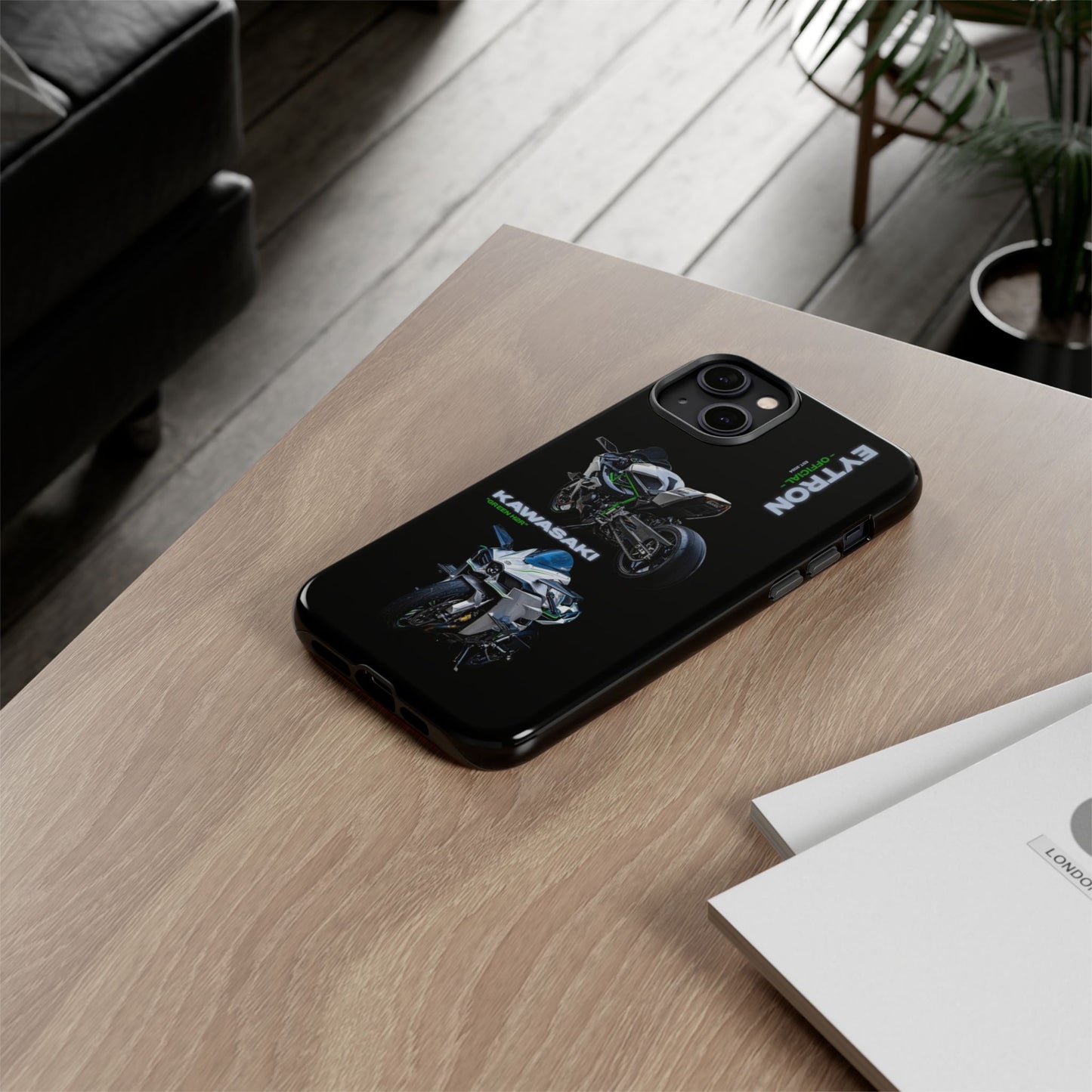"Green H2R" Moto Case