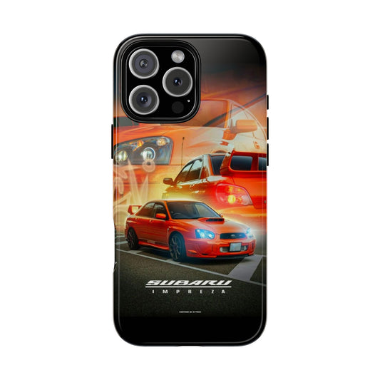 "Orange Impreza" JDM Case