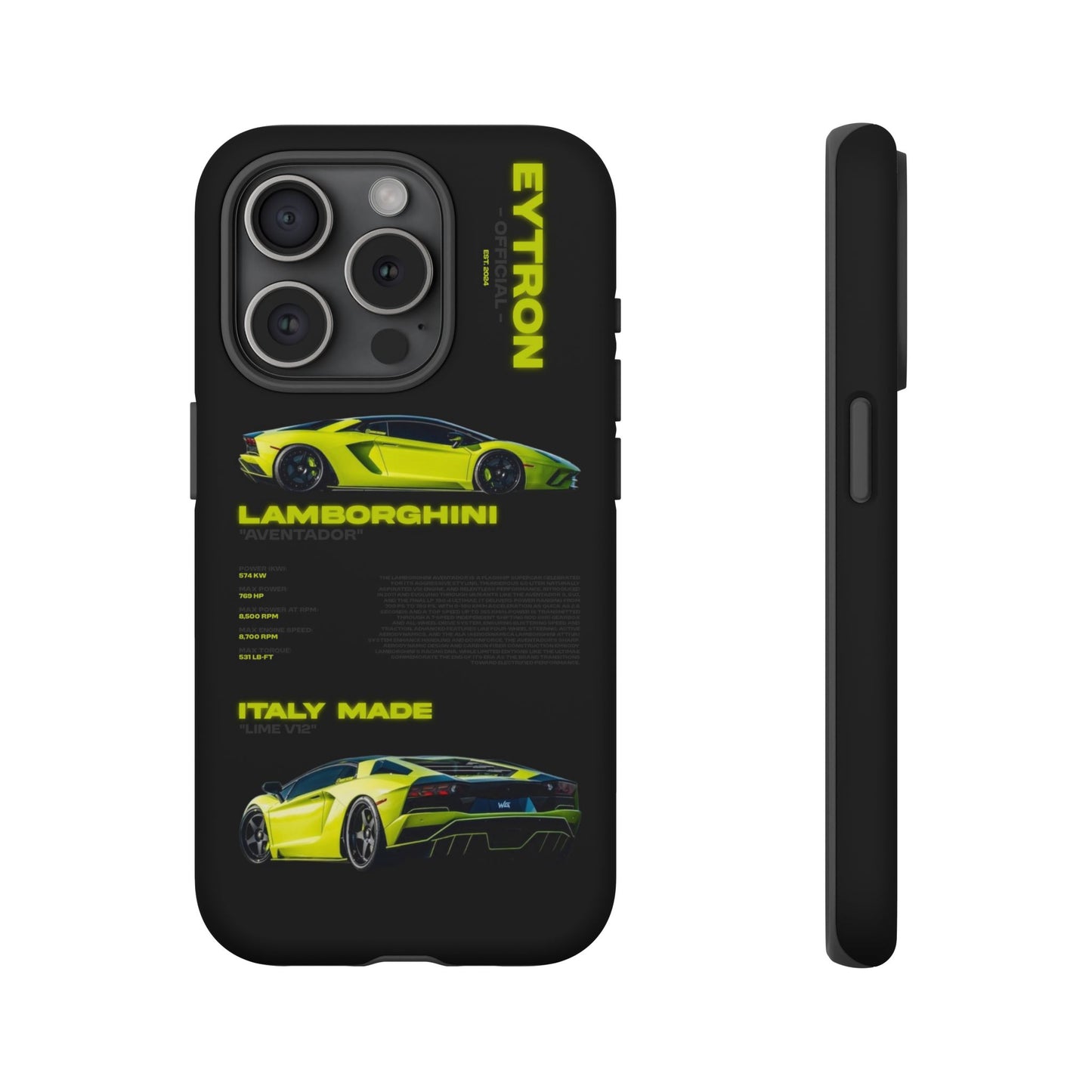 "Lime Bull" Sturdy Case