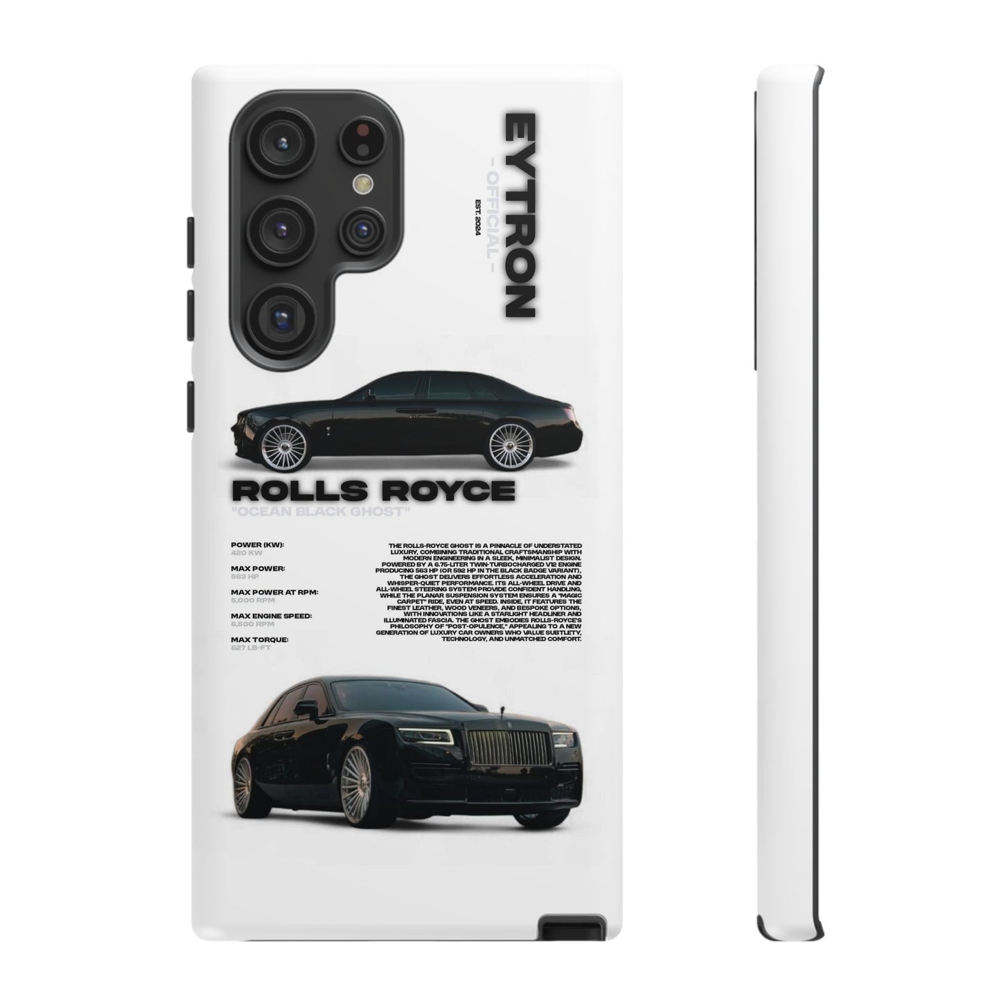 "Ocean Black Ghost" Sturdy Case