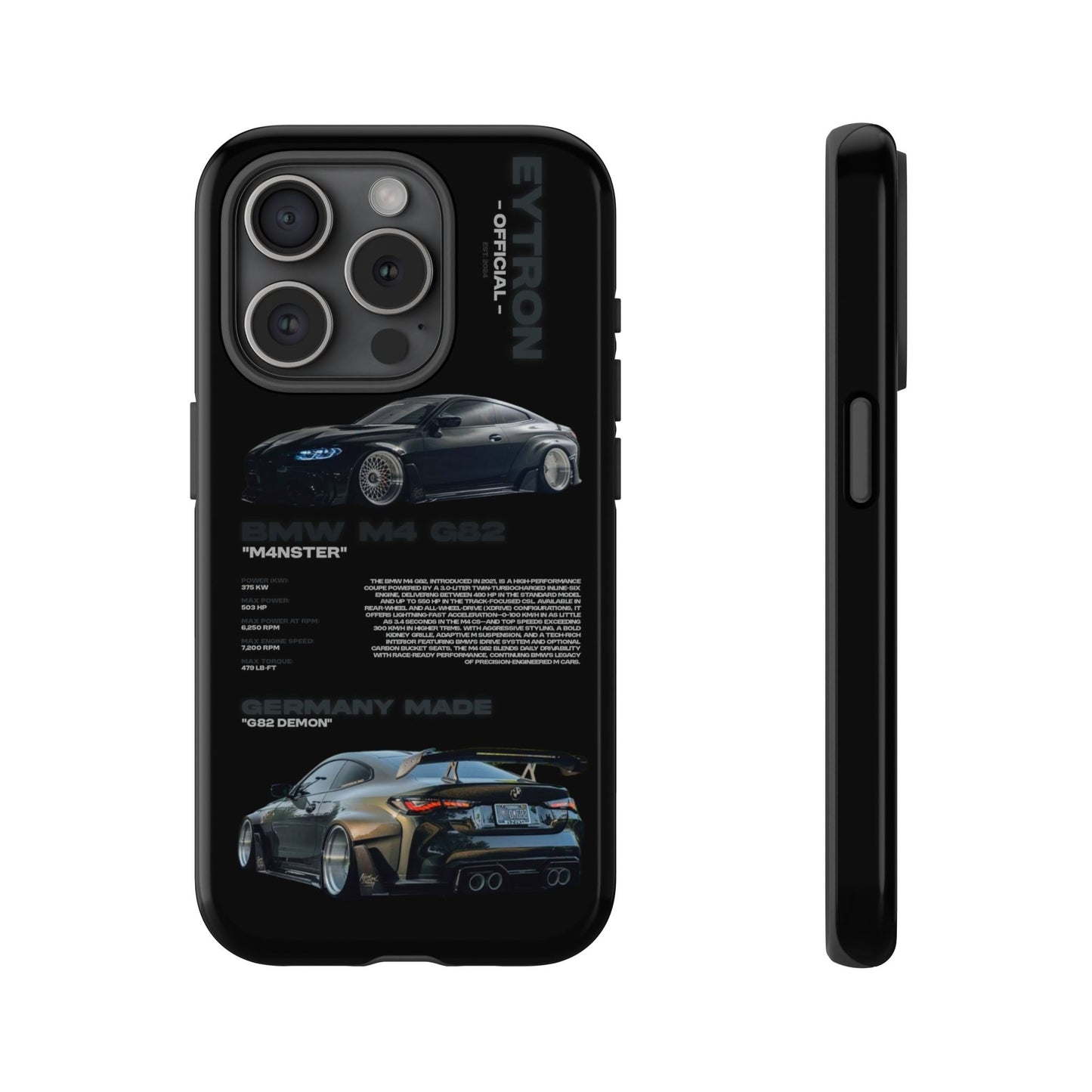 "M4nster" Sturdy Case