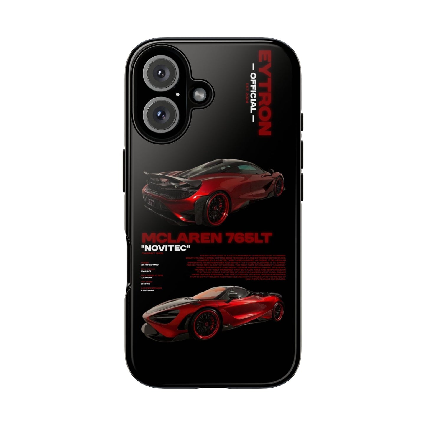 "Cherry Red" Sturdy Case