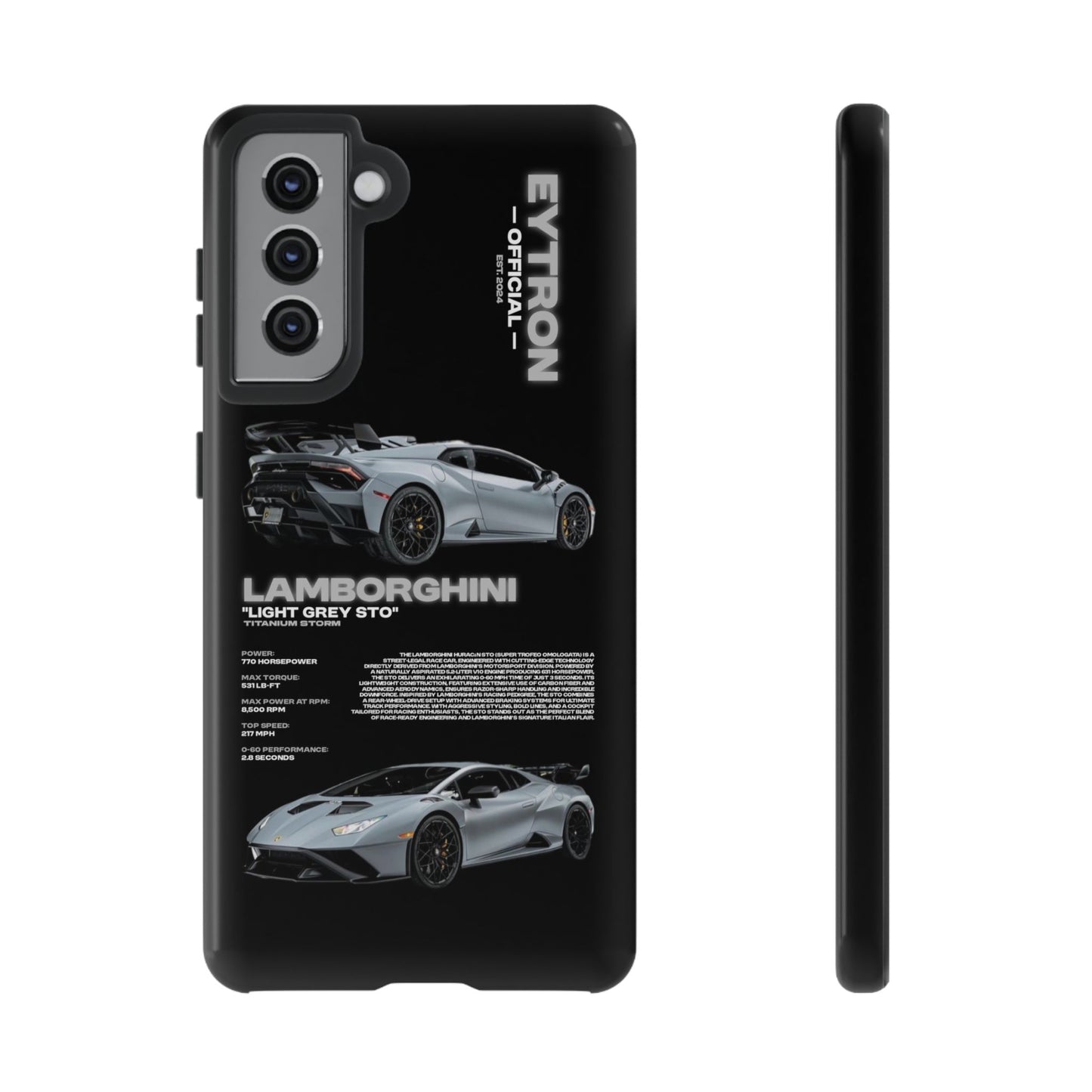 "Titanium Storm" Sturdy Case