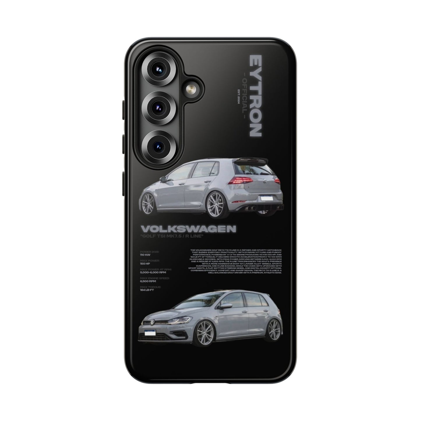 "Golf TSI MK7.5 / R Line" Sturdy Case