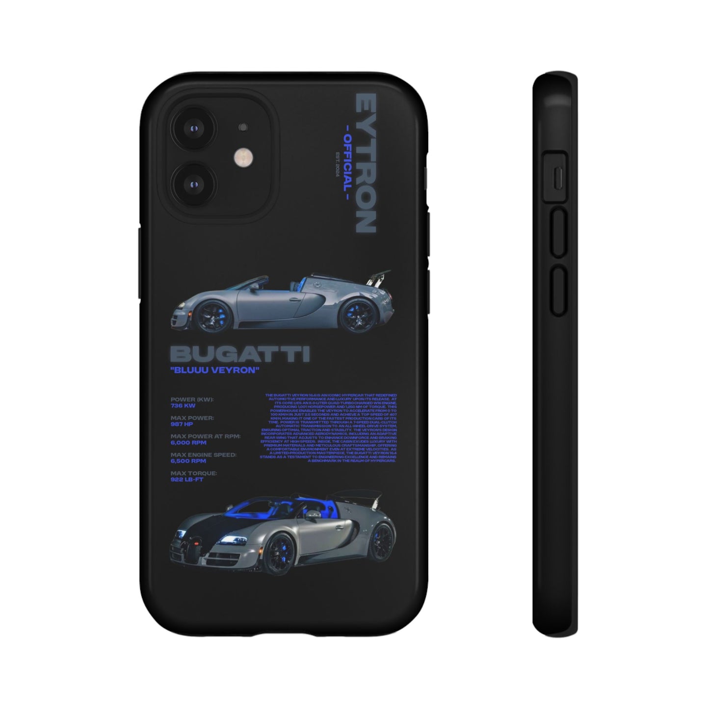 "Bluuu Veyron" Sturdy Case
