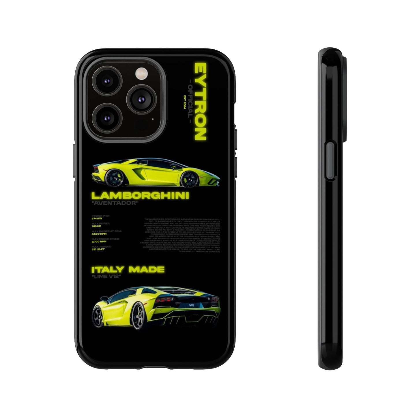"Lime Bull" Sturdy Case