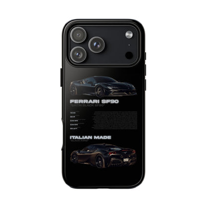 "Satin Black SF90" Sturdy Case