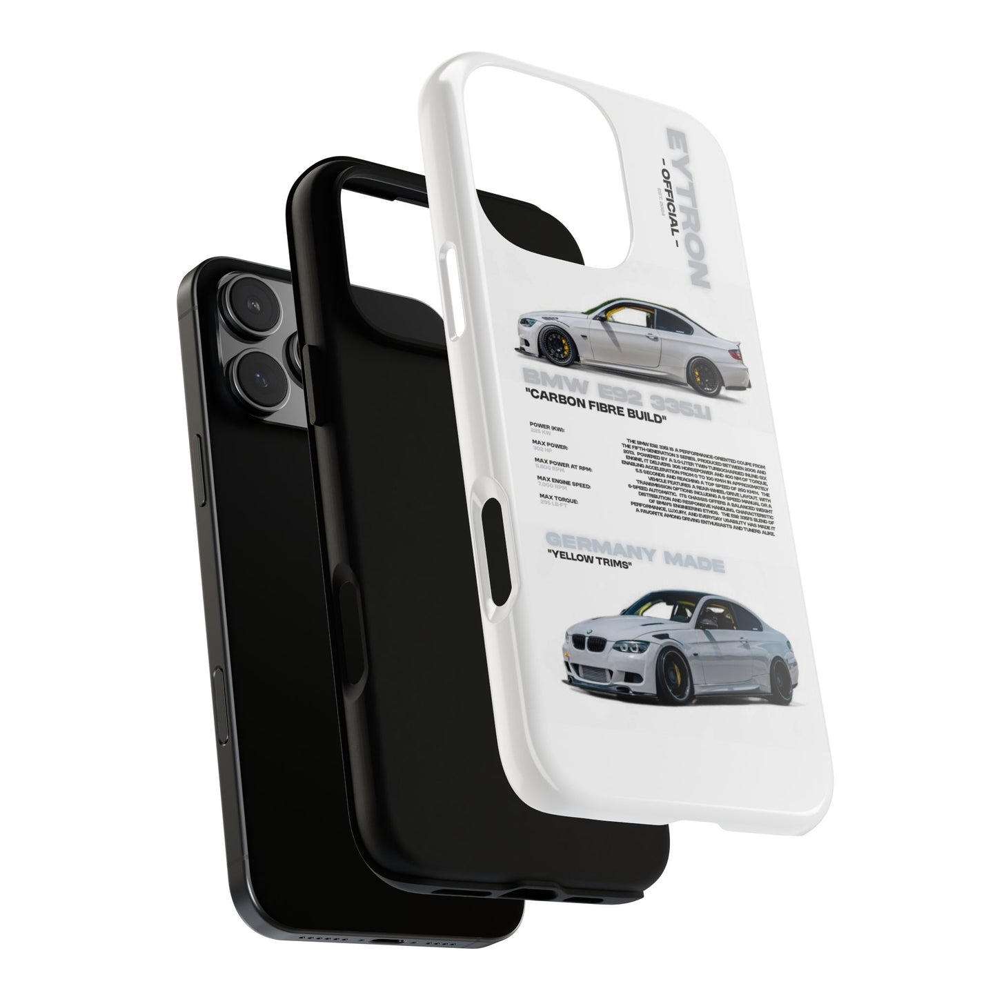 "Carbon E92" Sturdy Case