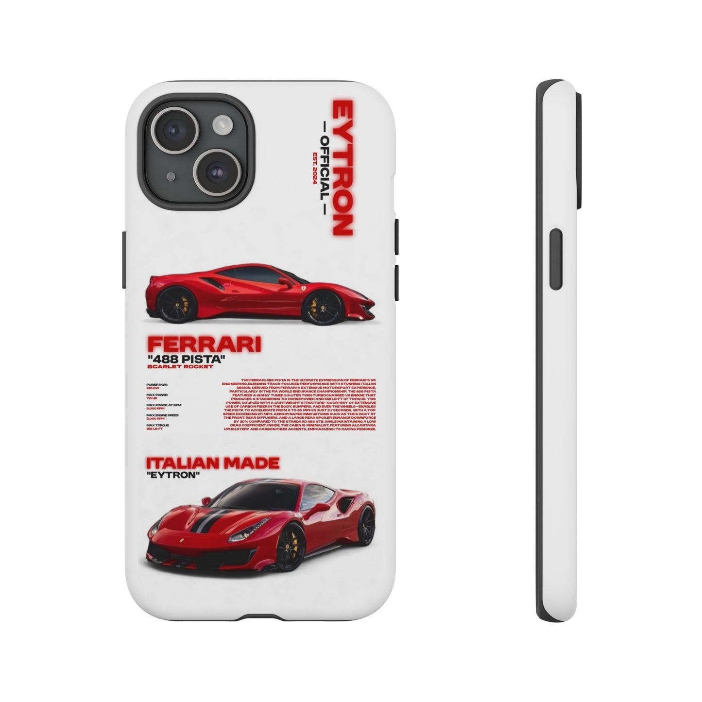 "Scarlet Rocket" Sturdy Case