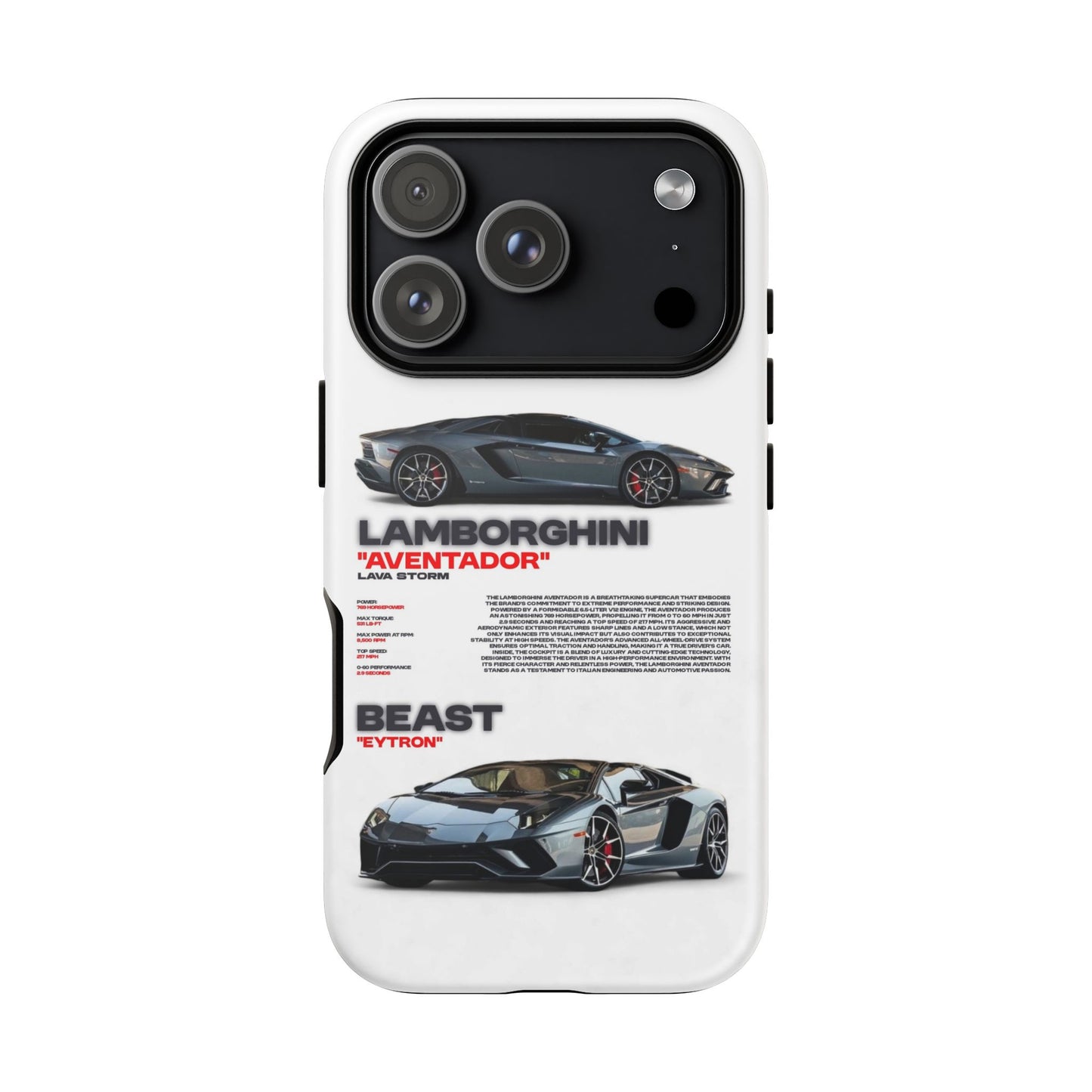 "Lava Storm" Sturdy Case
