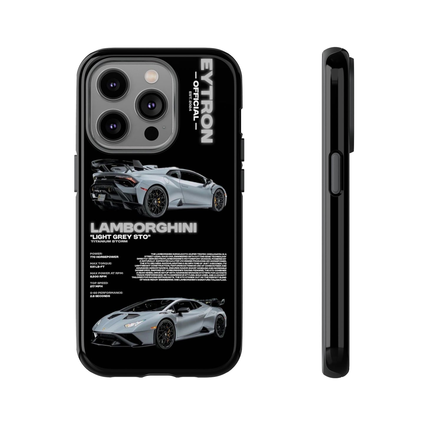 "Titanium Storm" Sturdy Case