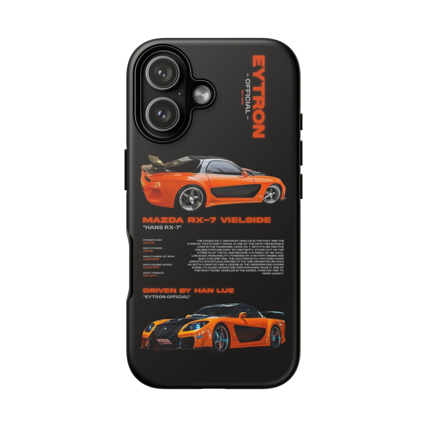 "Hans RX-7" Sturdy Case