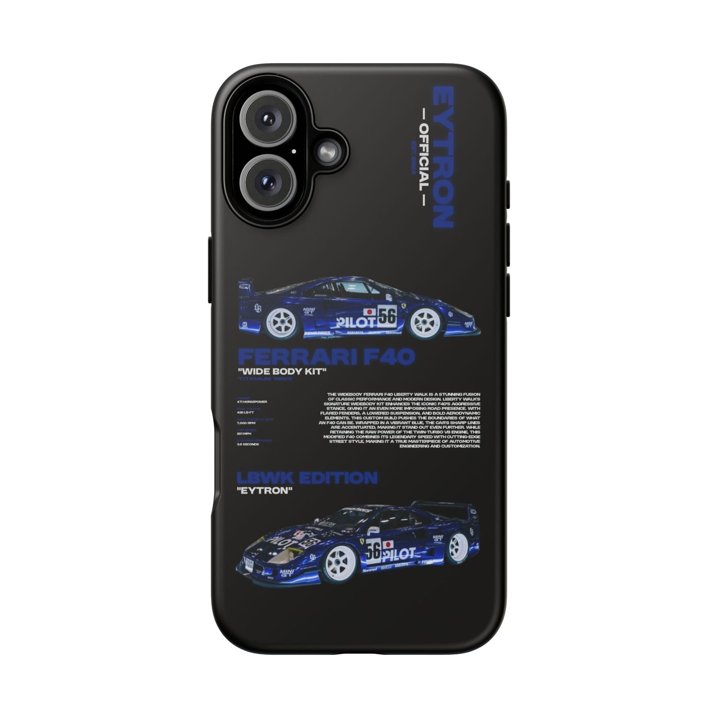 "Titanium Wave" Sturdy Case