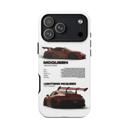 "McQueen" White Tough Case