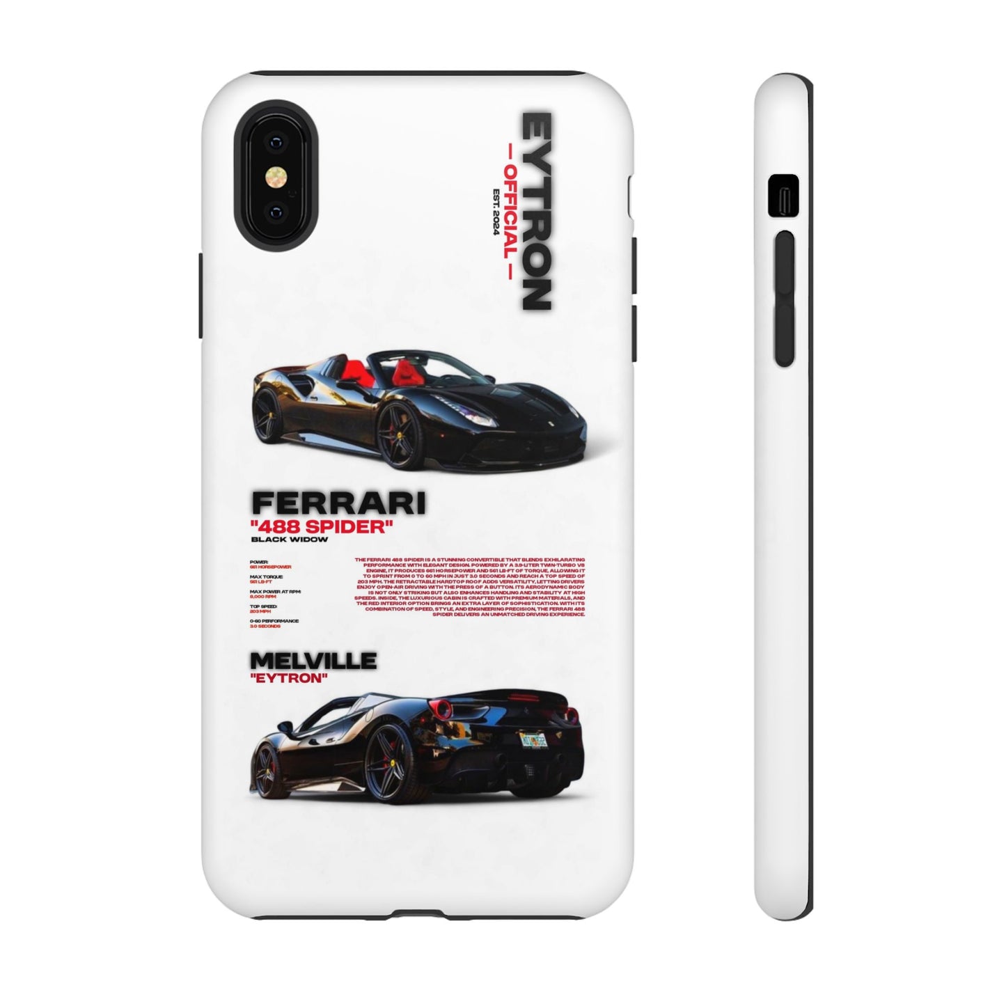 "Black Widow" Sturdy Case