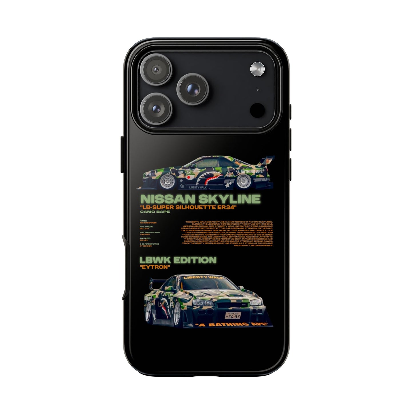 "Green Camo Bape" Sturdy Case