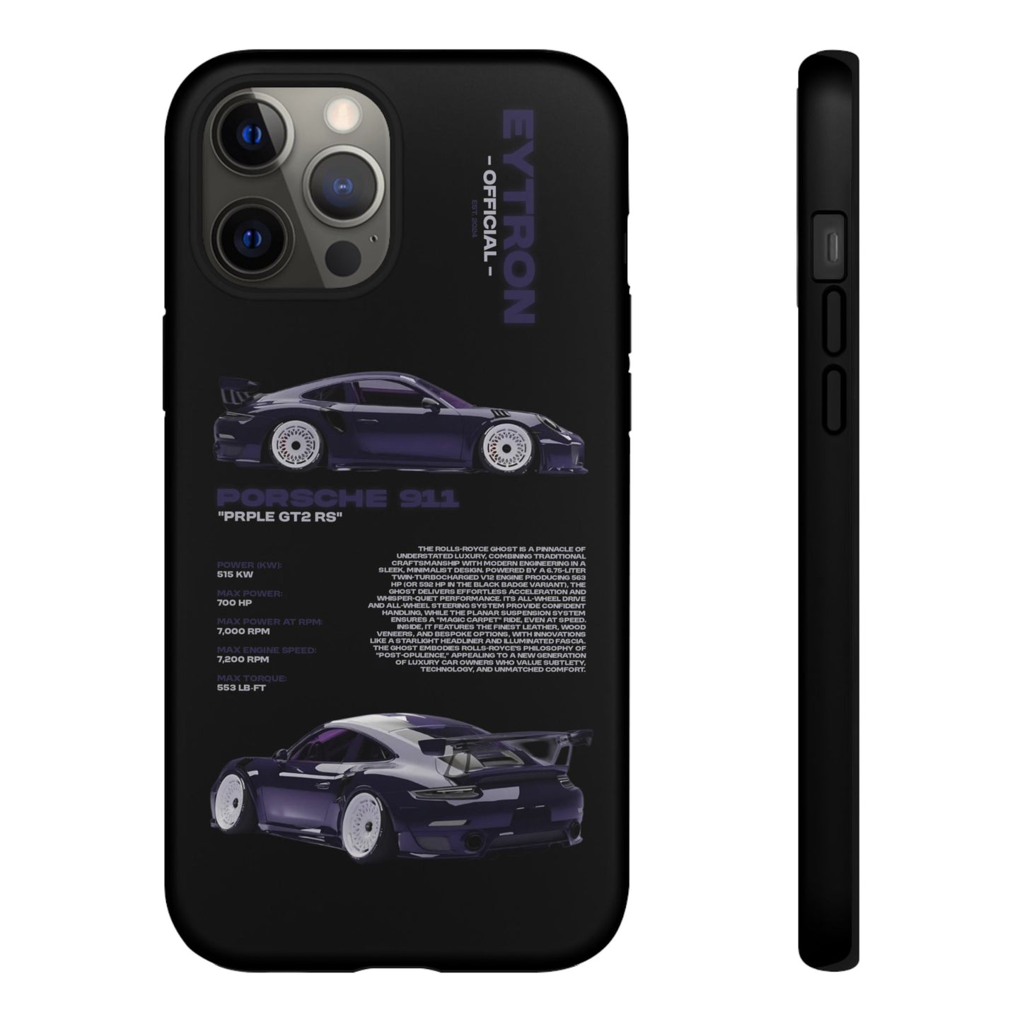 "PRPLE GT2 RS" Sturdy Case