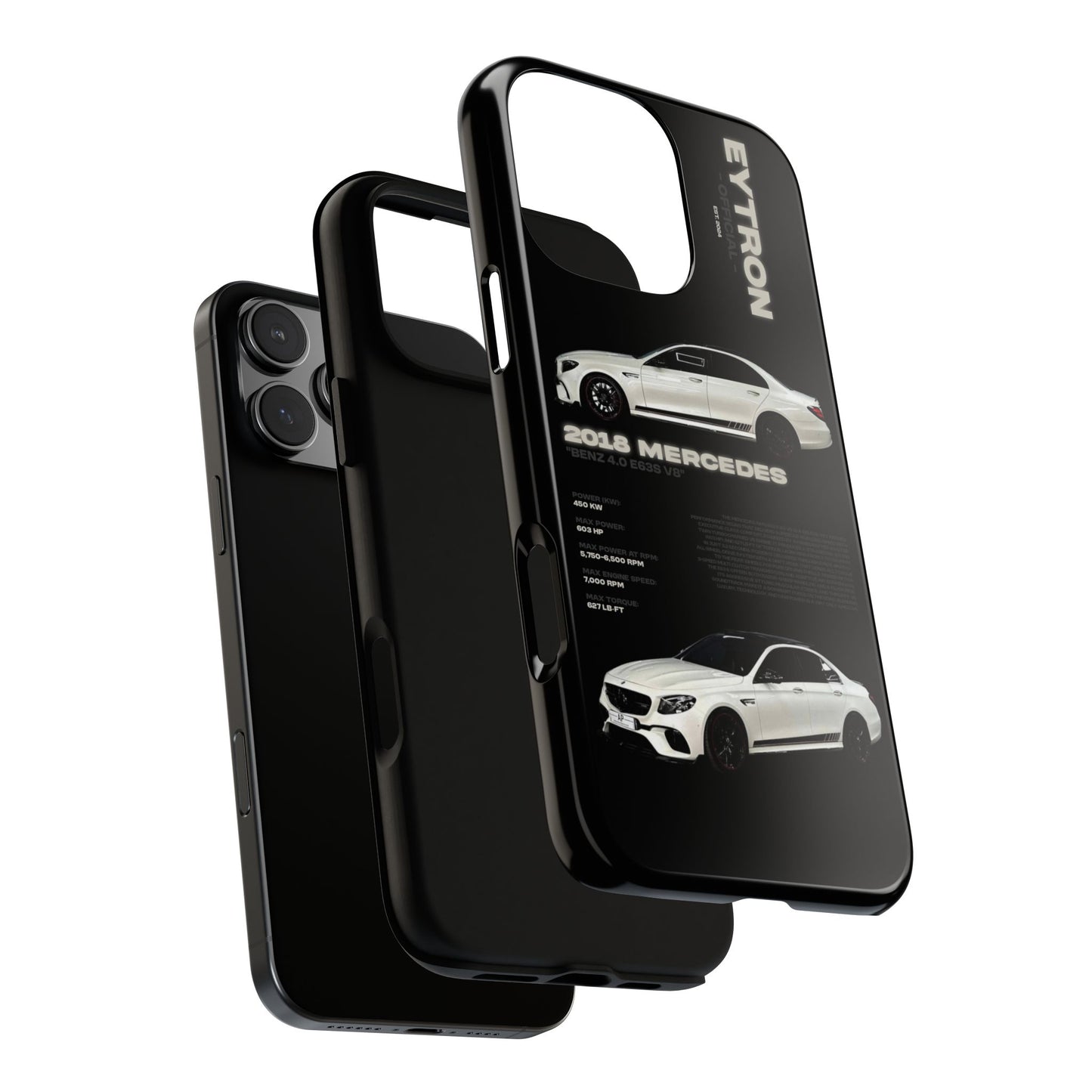 "Benz 4.0 E63S V8" Sturdy Case