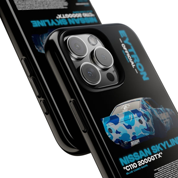"Blue Camo Bape" Sturdy Case