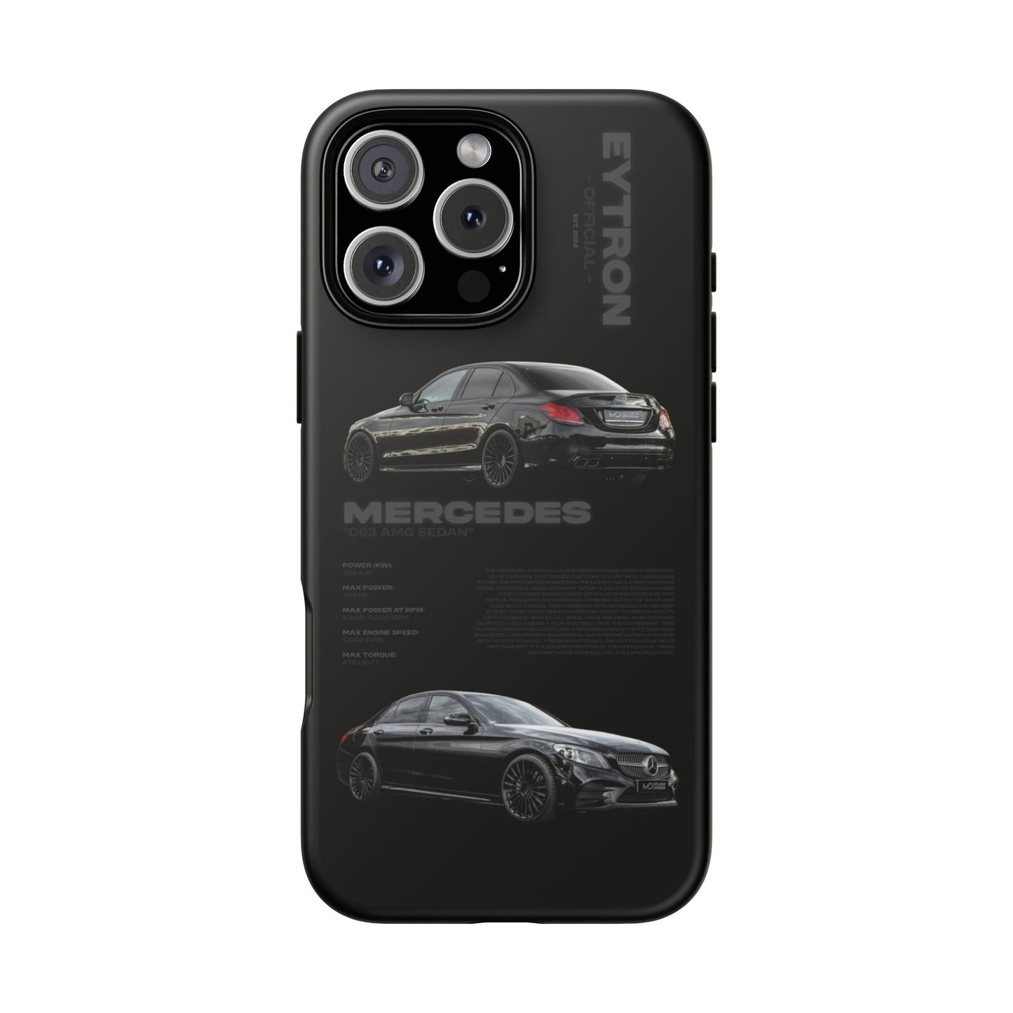 "C63 AMG Sedan" Sturdy Case
