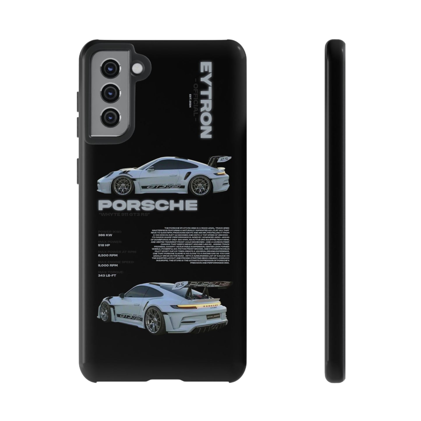 "Whyte 911 GT3 RS" Sturdy Case