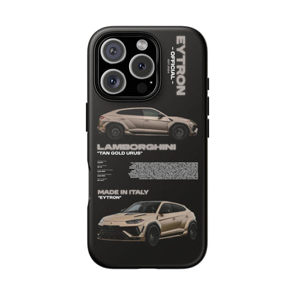 "Tan Gold Urus" Sturdy Case
