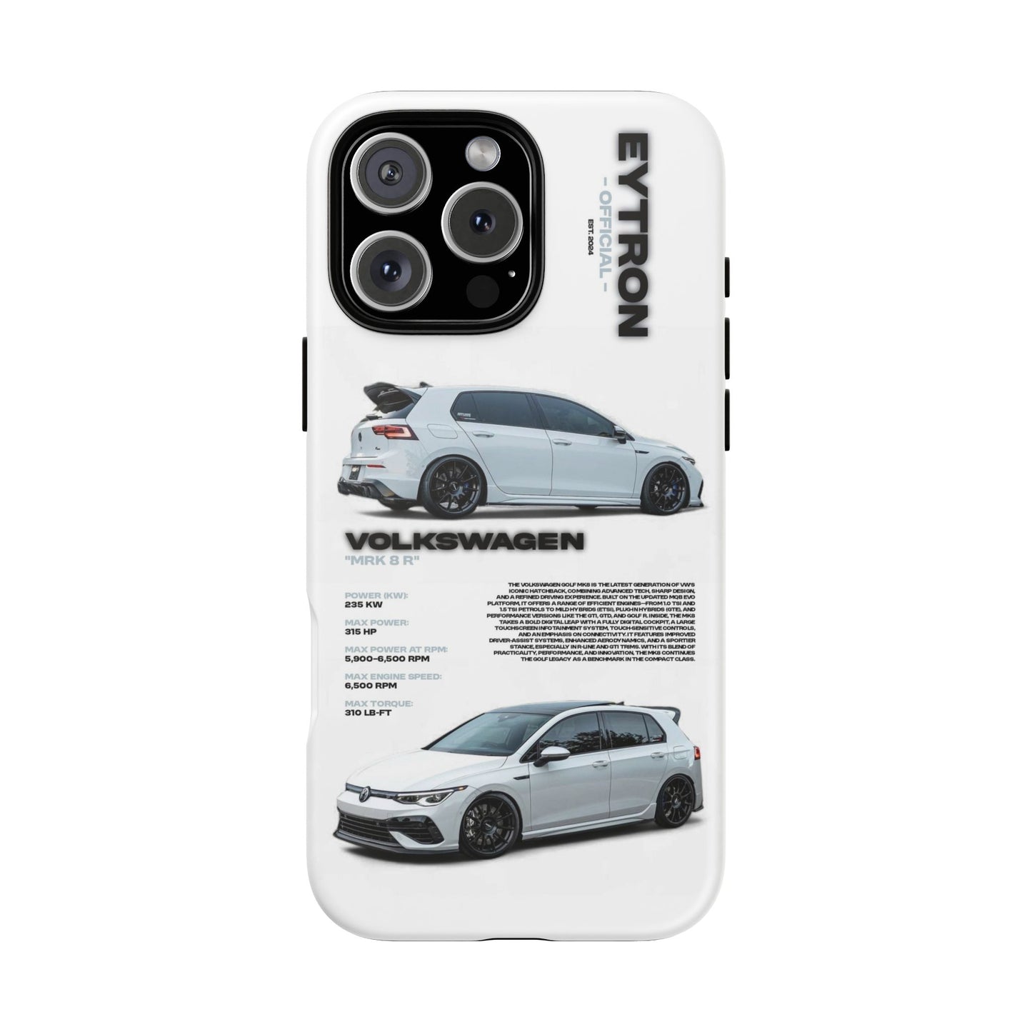 "MRK 8 R" Sturdy Case