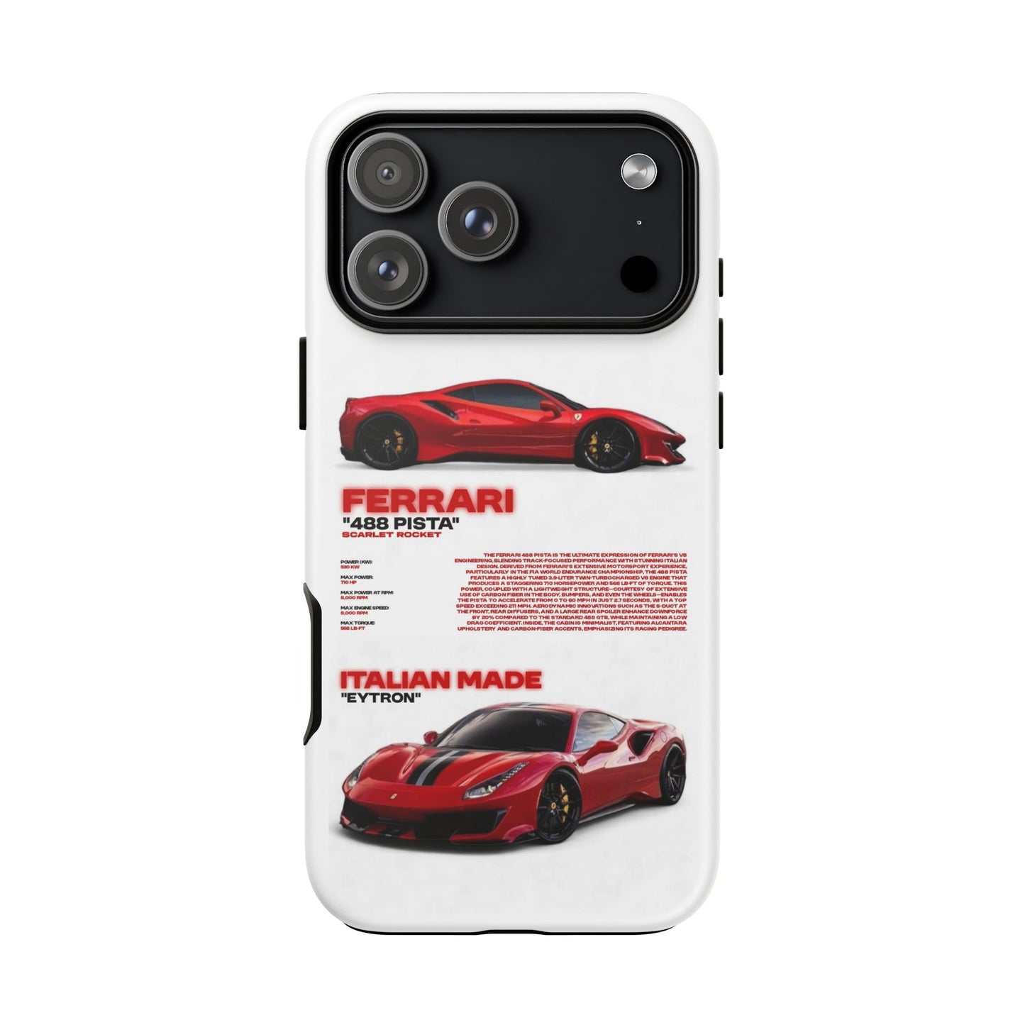 "Scarlet Rocket" Sturdy Case