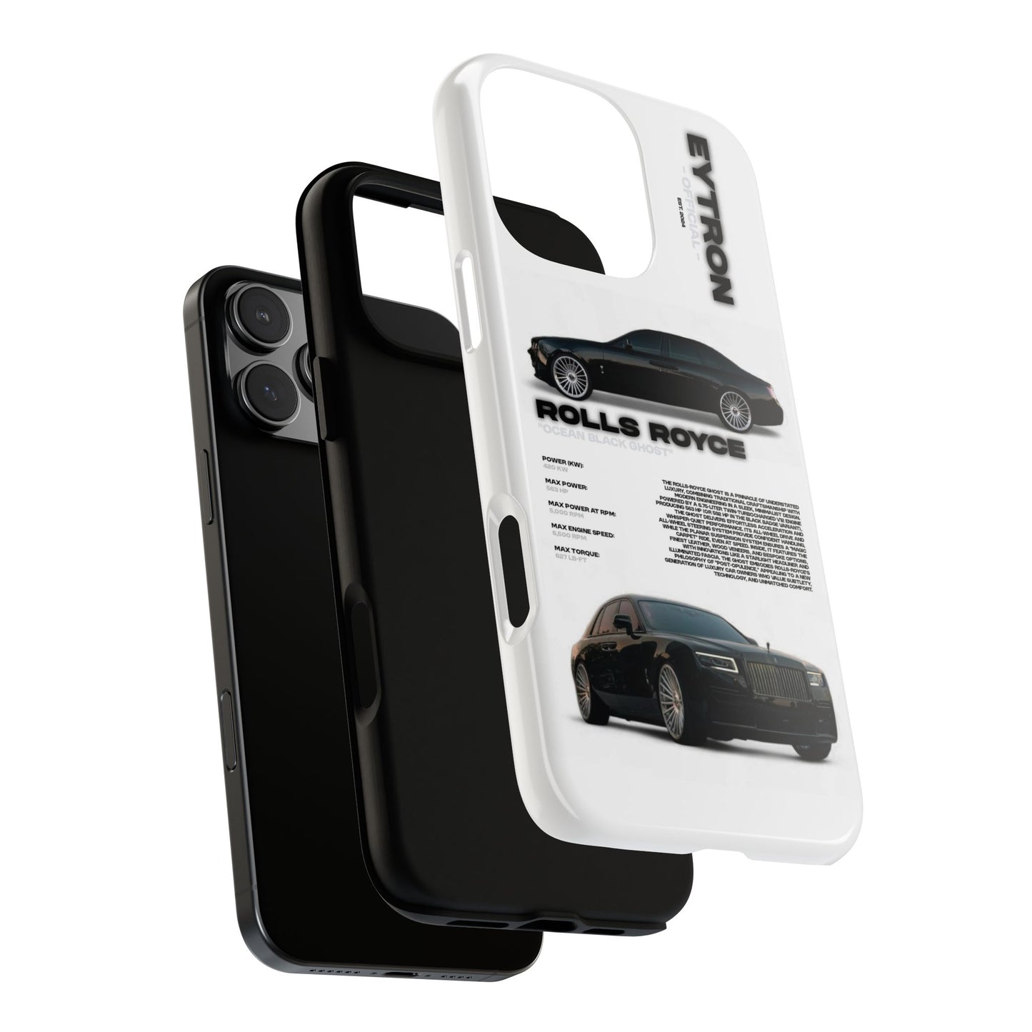 "Ocean Black Ghost" Sturdy Case