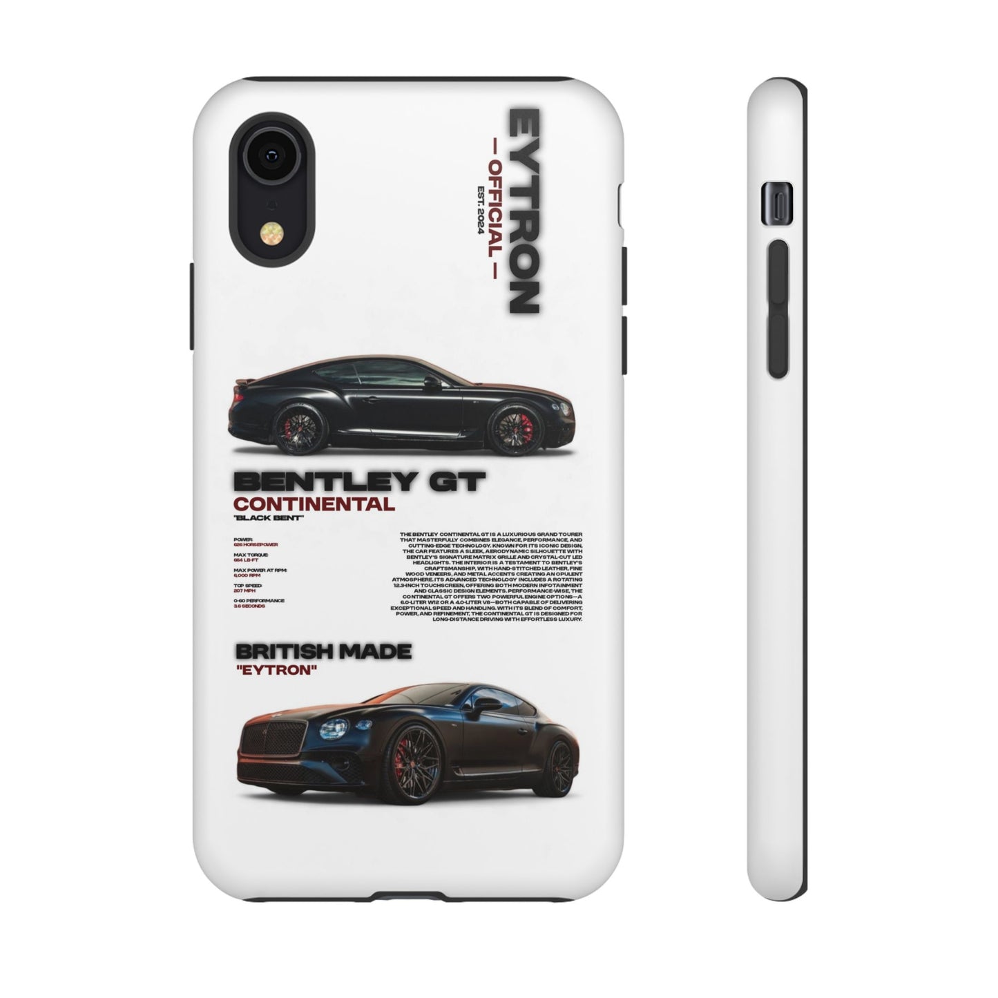 "Black Bent" Sturdy Case