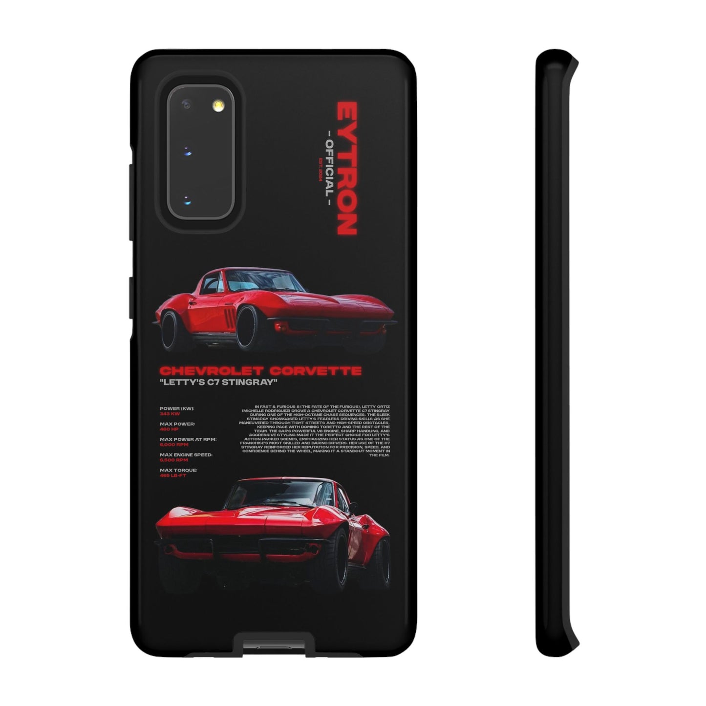 "Letty's C7 Stingray" Sturdy Case