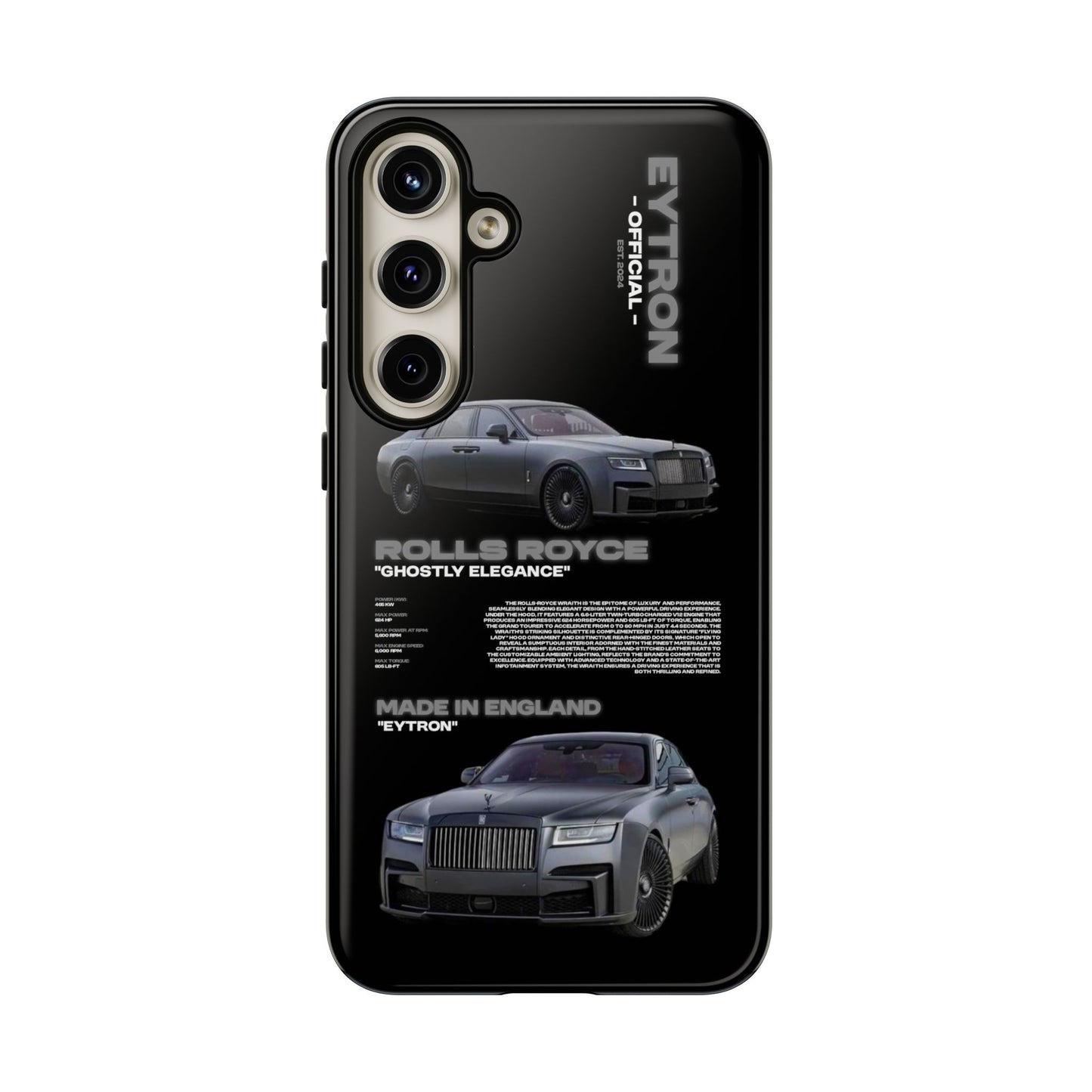 "Ghostly Elegance" Sturdy Case