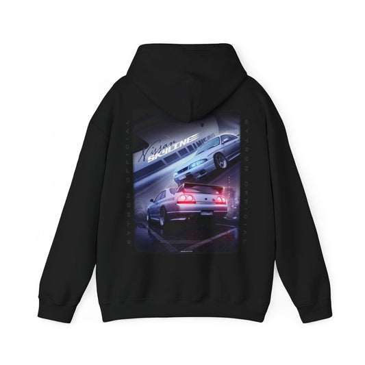 "Retro Skyline" Premium Hoodie