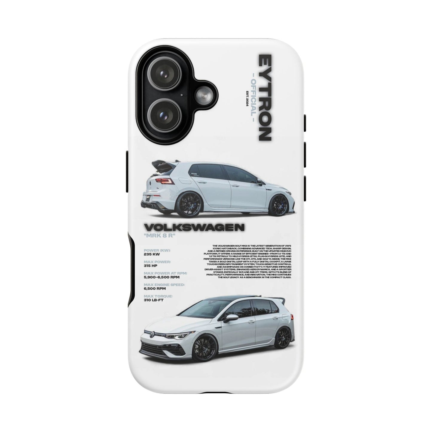 "MRK 8 R" Sturdy Case