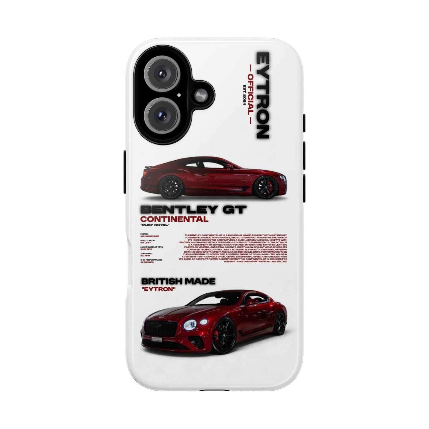 "Ruby Royal" Sturdy Case