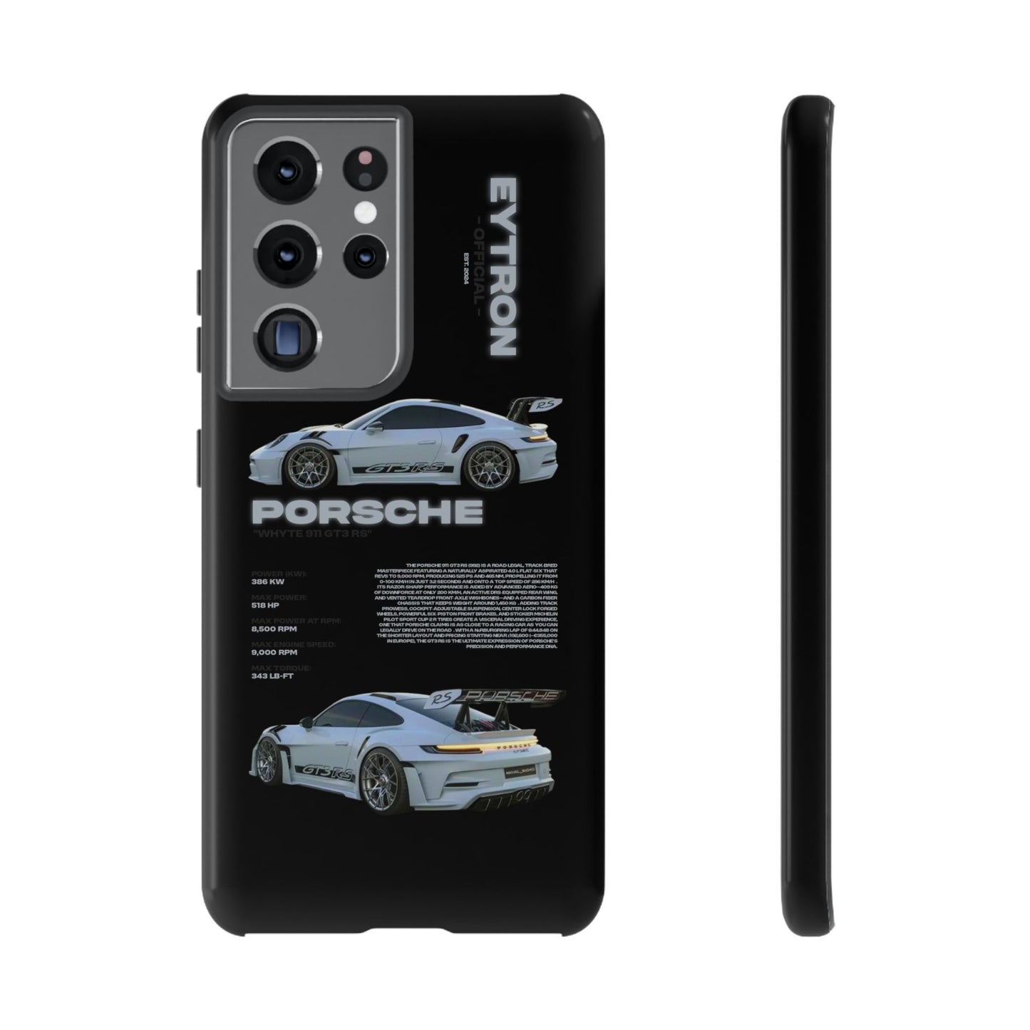 "Whyte 911 GT3 RS" Sturdy Case