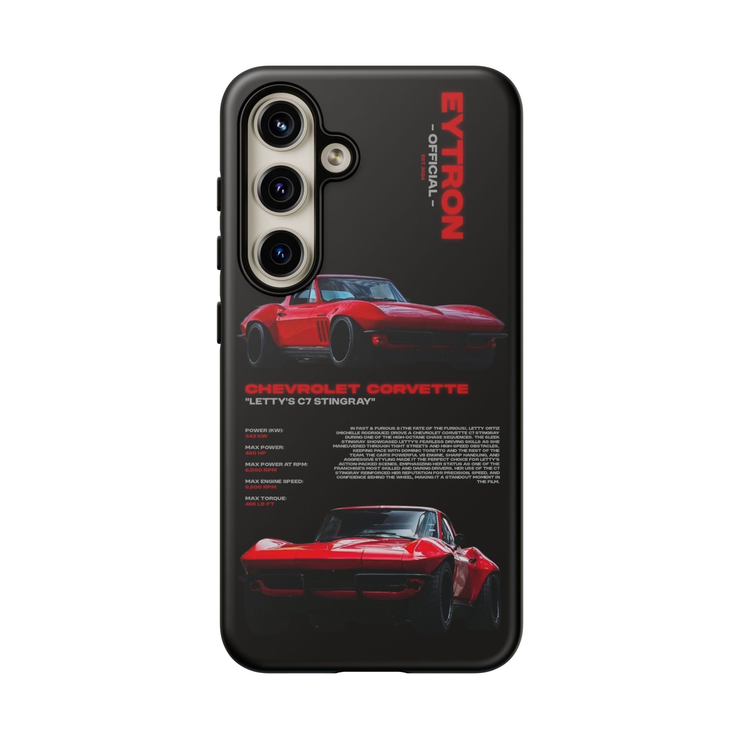 "Letty's C7 Stingray" Sturdy Case