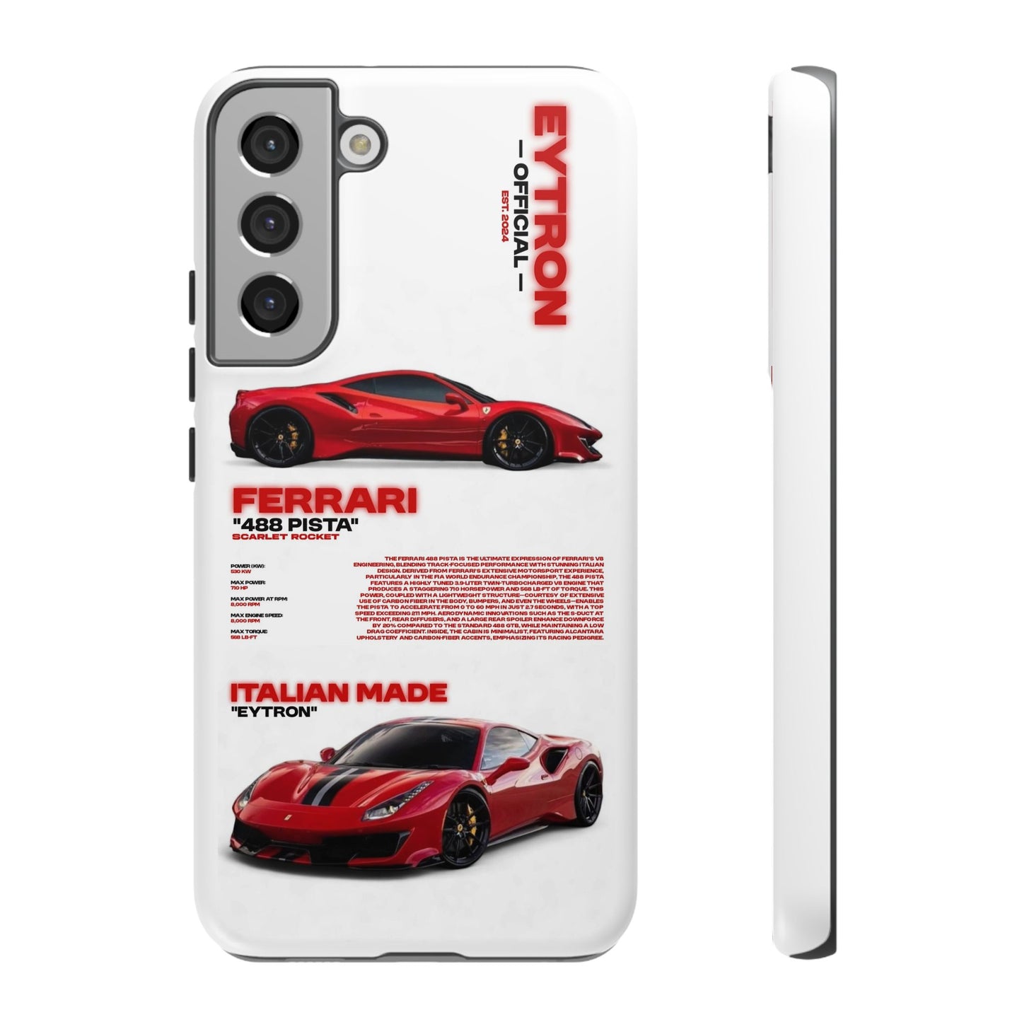 "Scarlet Rocket" Sturdy Case