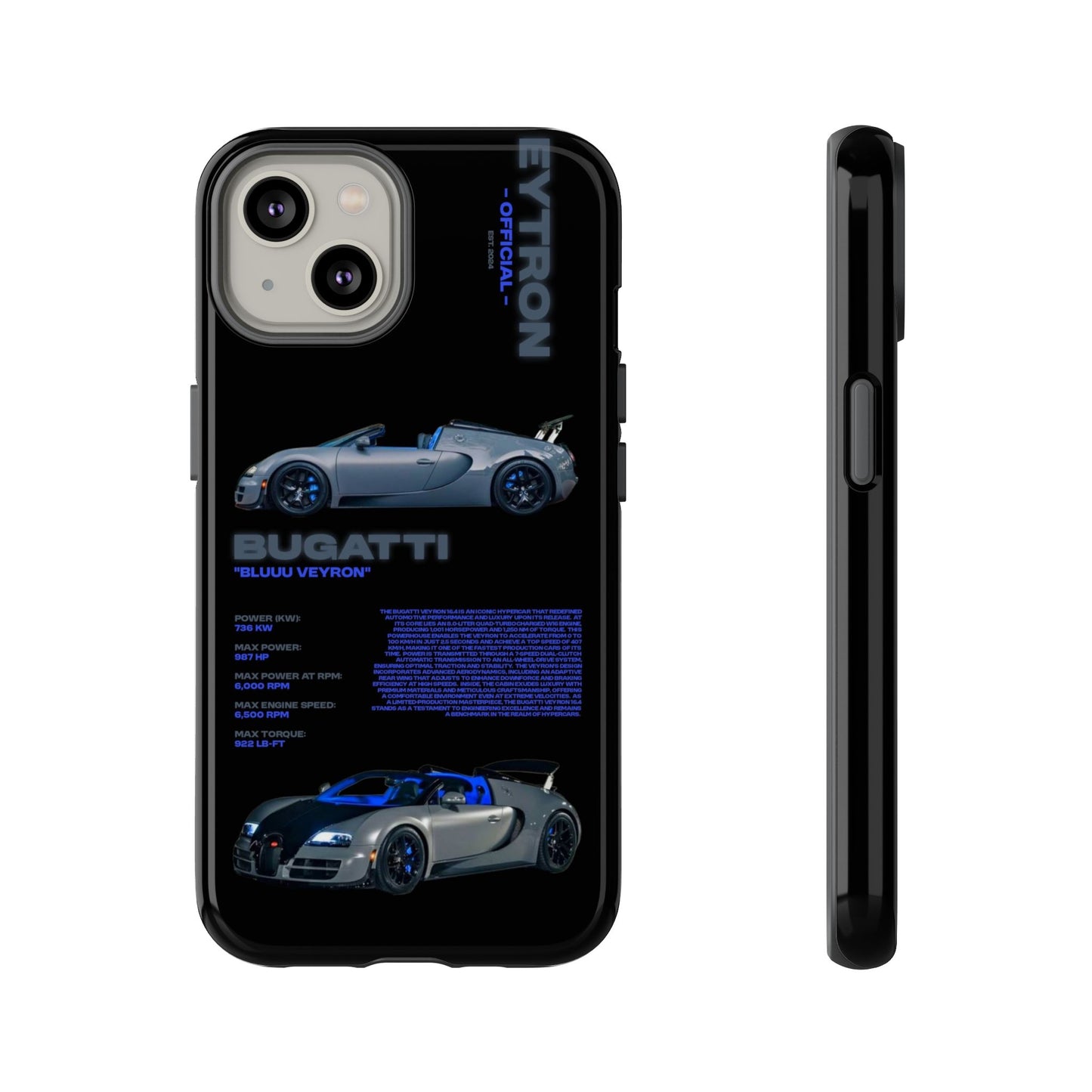 "Bluuu Veyron" Sturdy Case