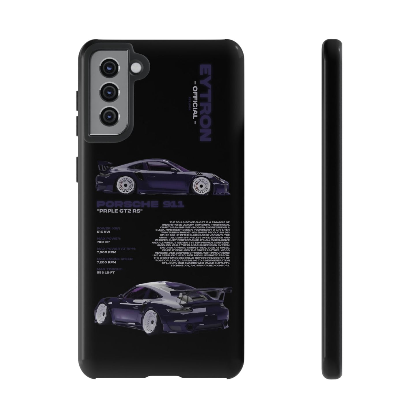 "PRPLE GT2 RS" Sturdy Case