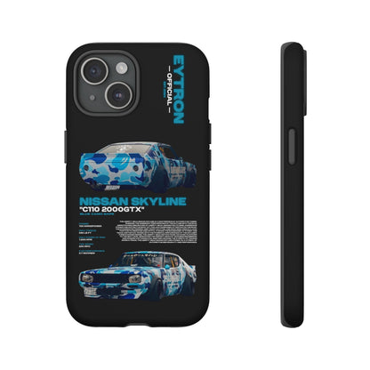 "Blue Camo Bape" Sturdy Case
