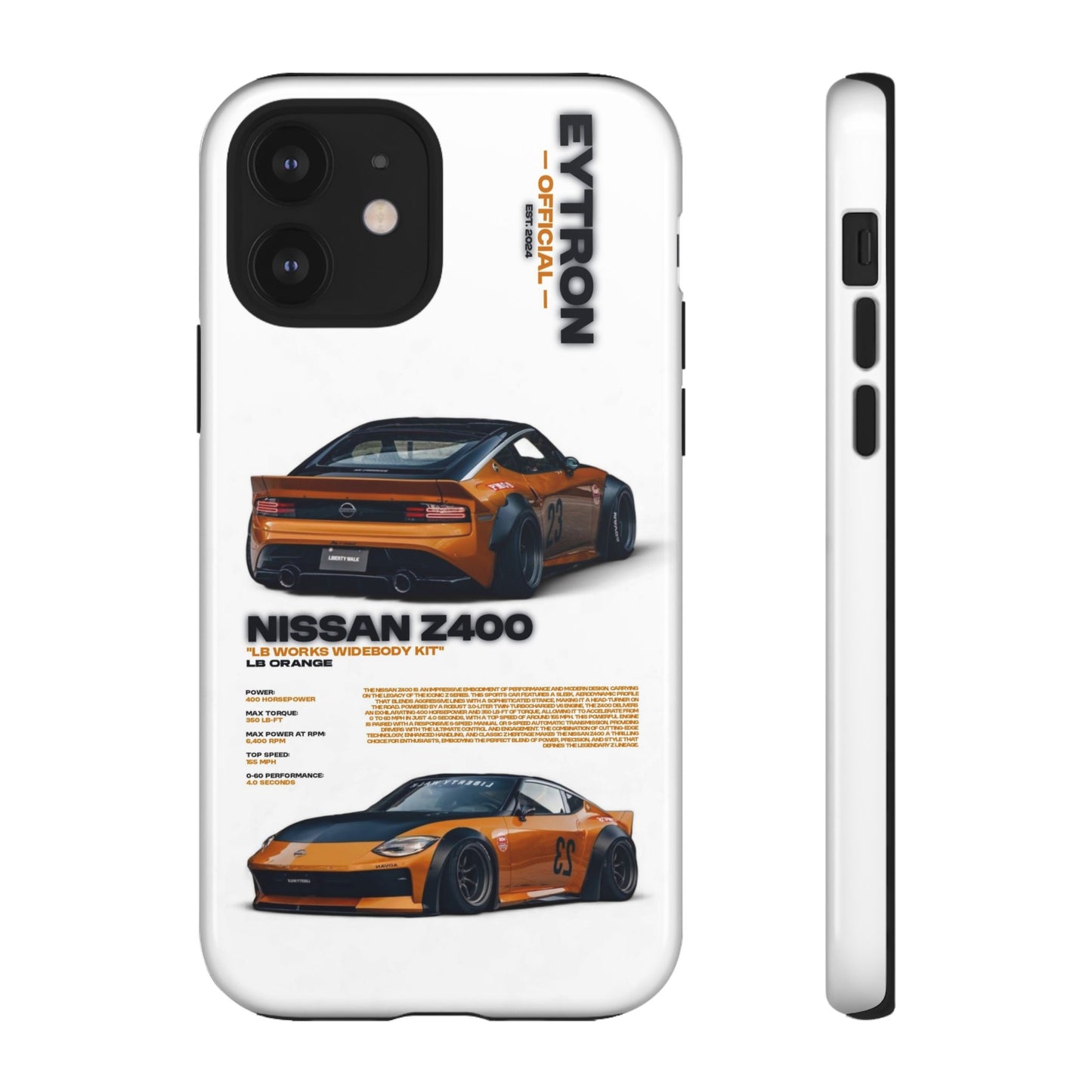 "LB Orange" Sturdy Case