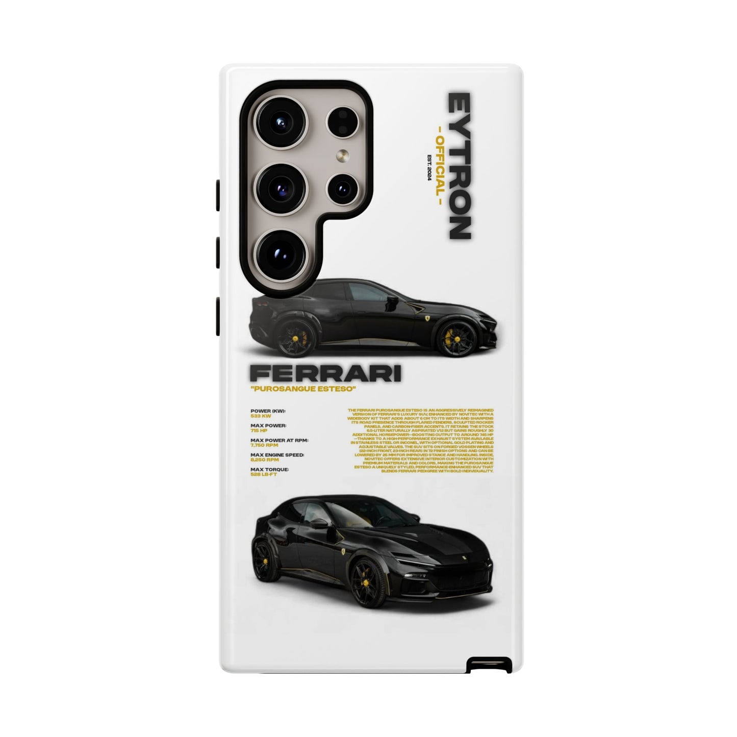 "Purosangue Esteso" Sturdy Case