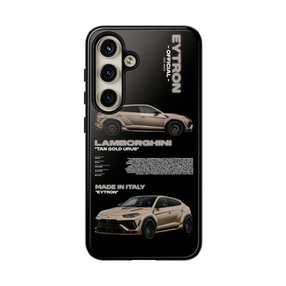 "Tan Gold Urus" Sturdy Case