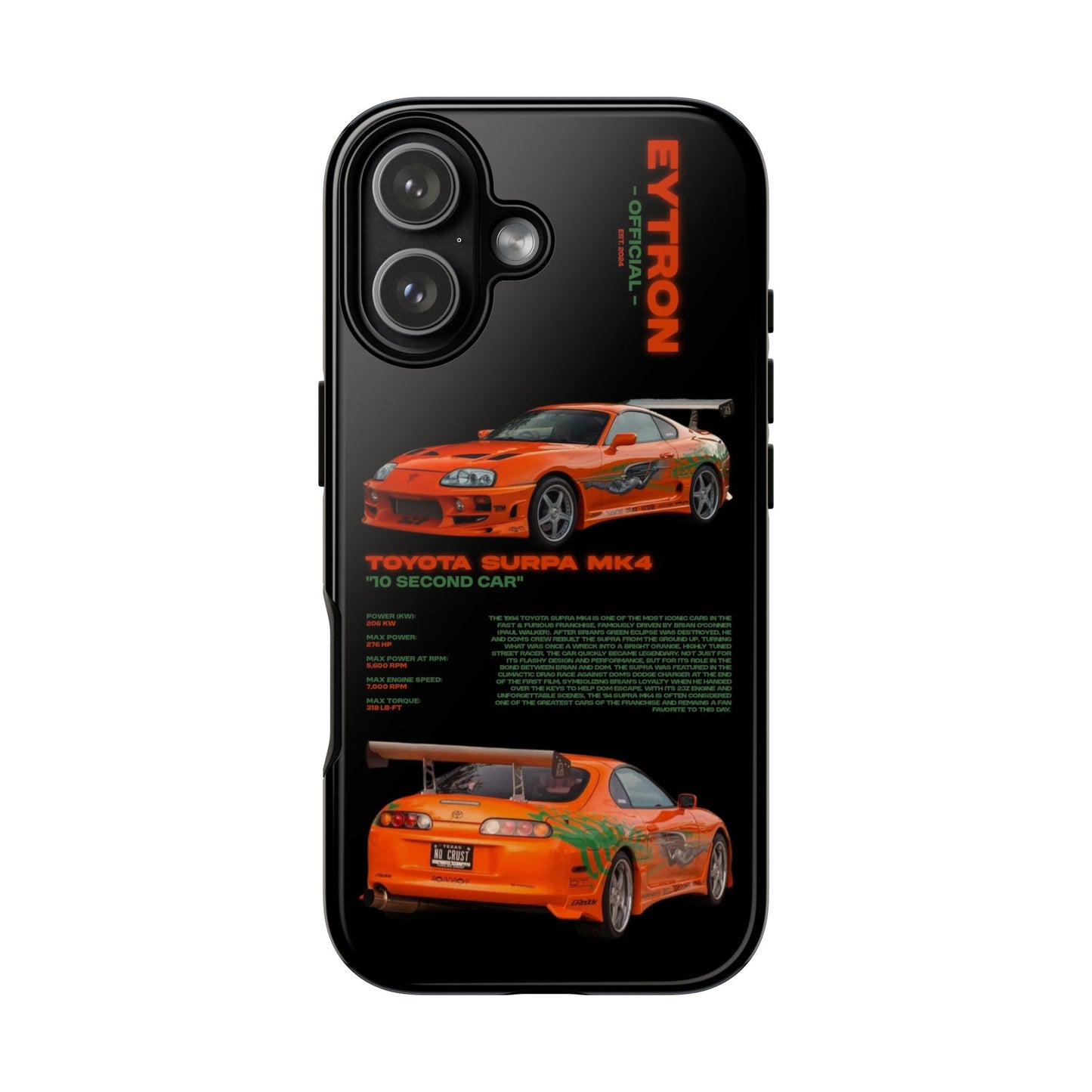 "10 Second Car" Sturdy Case