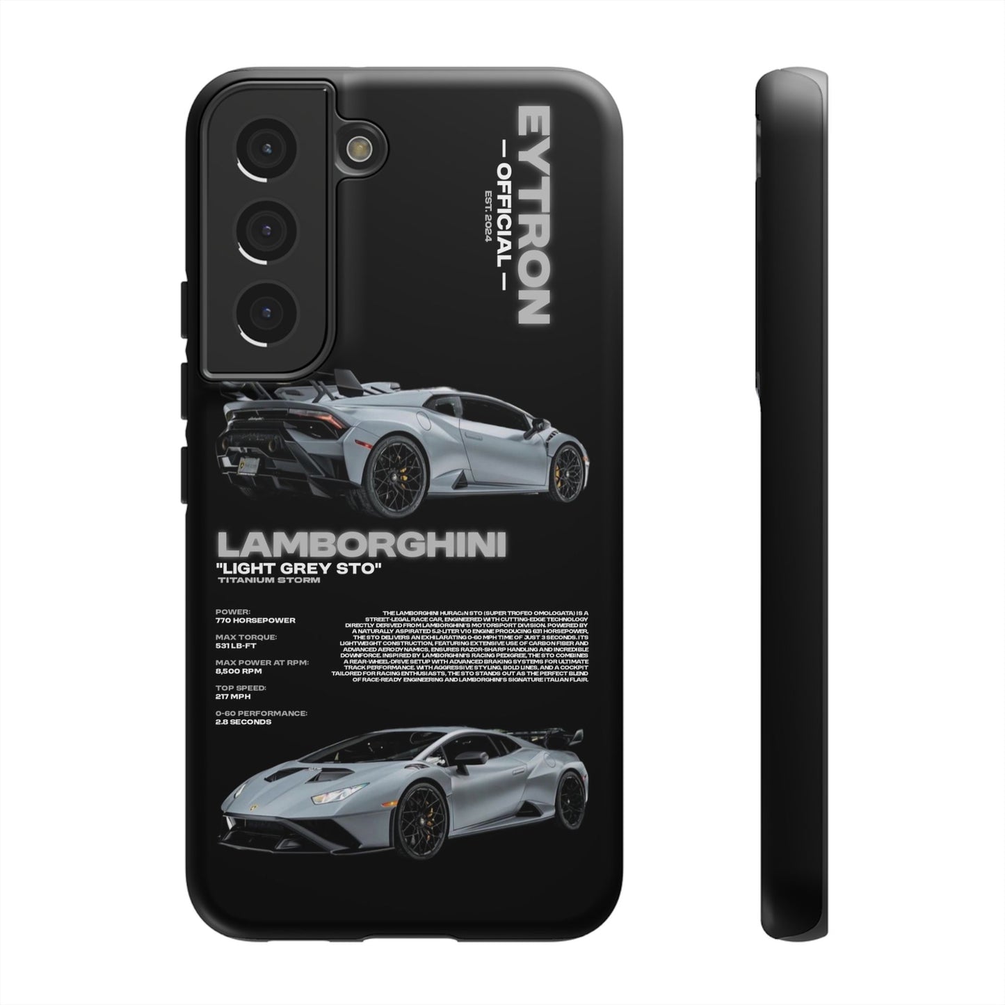 "Titanium Storm" Sturdy Case