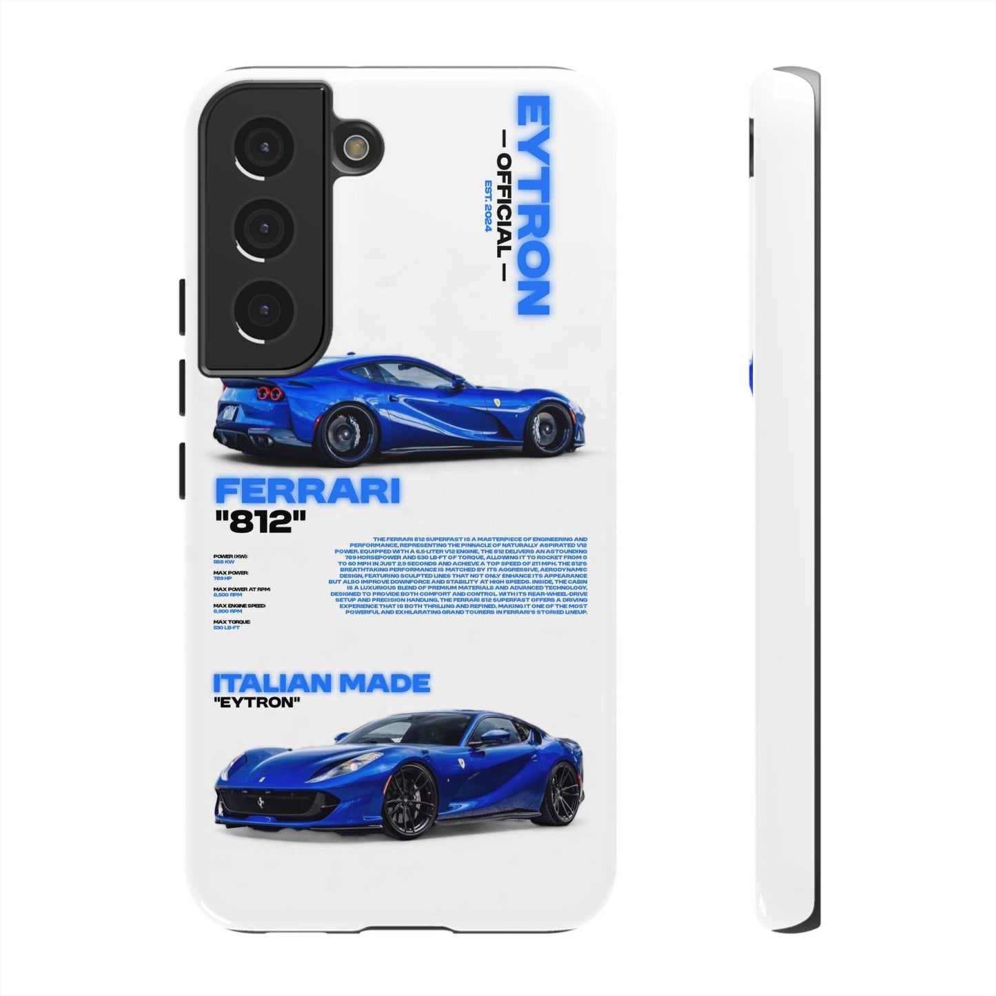 "Blue Thunder" Sturdy Case