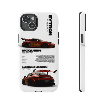 "McQueen" White Tough Case
