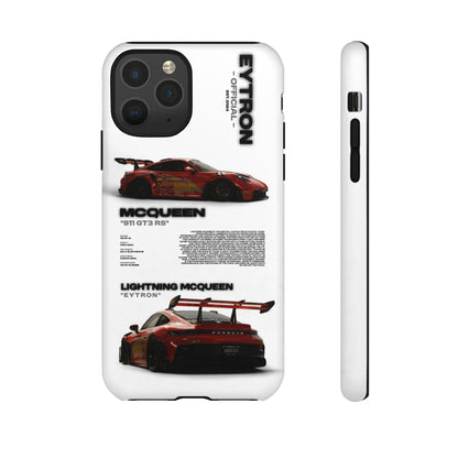 "McQueen" White Tough Case