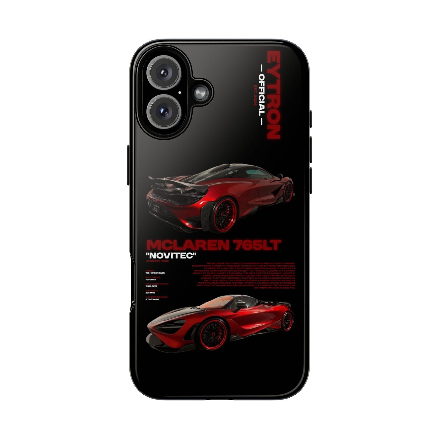 "Cherry Red" Sturdy Case